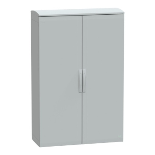 Floor standing encl. polyester vers.PLAT open top w canopy 1500x1000x420 IP44