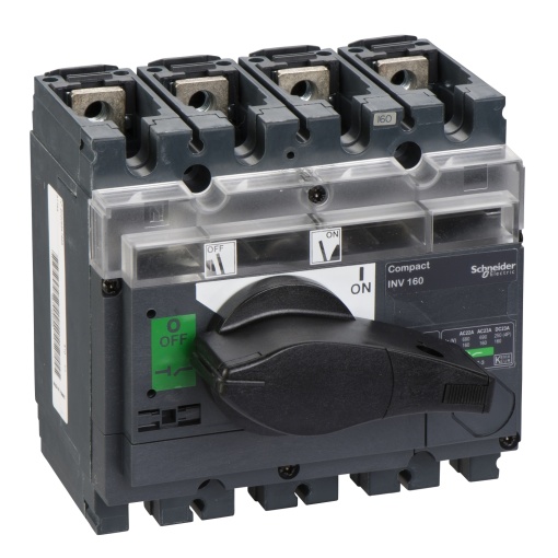 interruptor seccionador Interpact INV160 - 160 A - 4 pólos