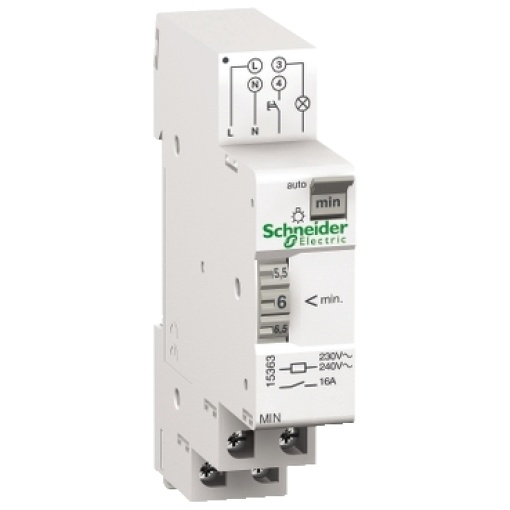 Acti 9 - MIN - electromechanical timer - adjustable from 1 to 7 minutes
