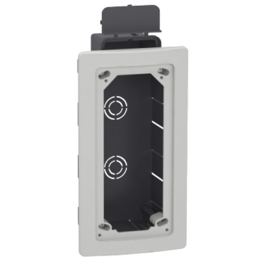 PratiKa Unika - embedded box - for 1 interlocked socket - 103x275