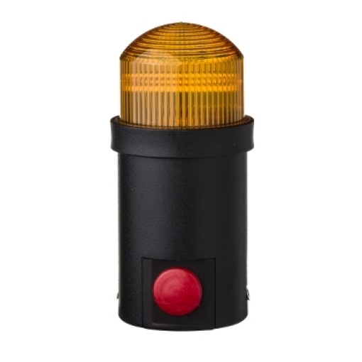 Indicador  luminosous  xvd laranja de 0,5 j - lâmpada de flash - 24 v ca cc - ip 40