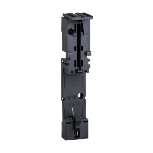 Platina de montagem para LS1 D32 e cont. LC1 D09 a D38 com alinh da face frontal
