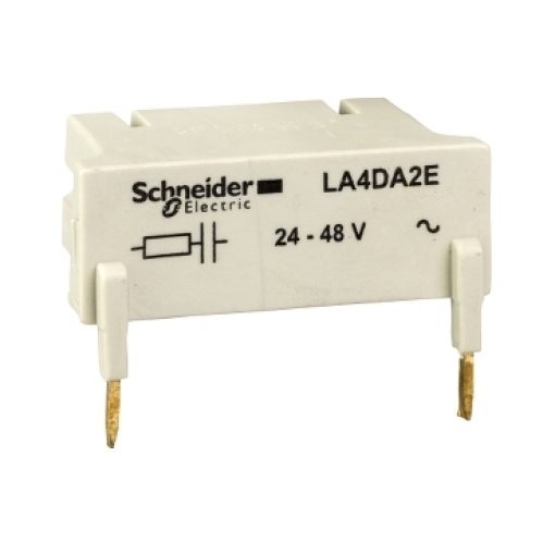 Módulo antiparasita TeSys D  circuito RC 24...48 V CA