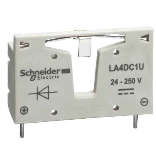 Módulo antiparasita TeSys D  díodo 12...250 V CC