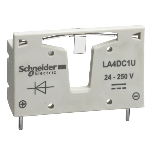 Módulo antiparasita TeSys D  díodo 12...250 V CC