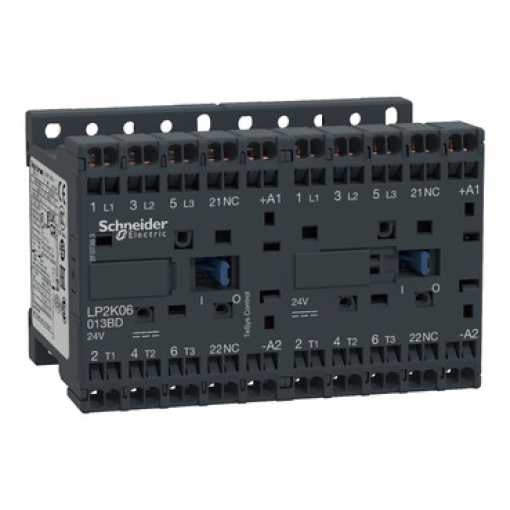 Inversor Tesys K - 3P3 NA - AC-3 -  440 V 6 A - 24 V bobina CC