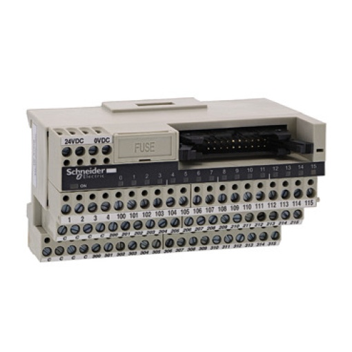 Base passiva ABE7  16 entradas ou saídas - Led