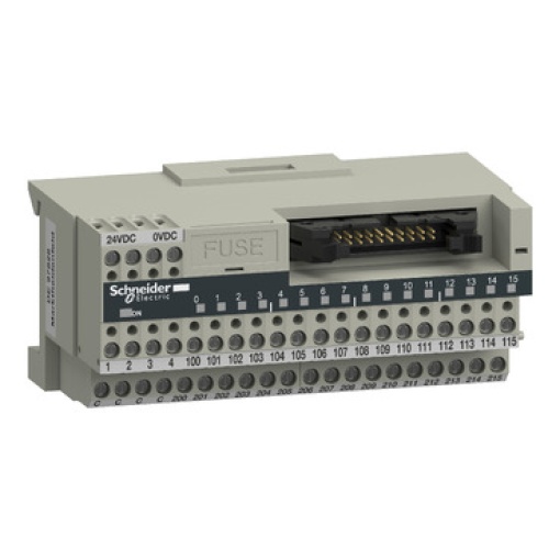 Base passiva ABE7  16 entradas ou saídas - Led