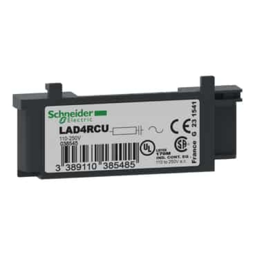 módulo antiparasita - TeSys D - circuito RC 110240VCA - D09D38DT20DT40
