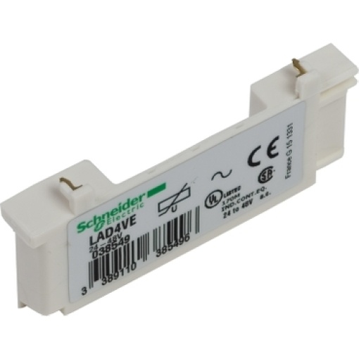 Módulo antiparasita TeSys D  varistor 50...127 V CA para D80...D115