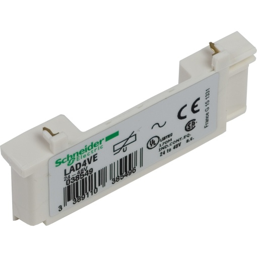 Módulo antiparasita TeSys D  varistor 50...127 V CA para D80...D115