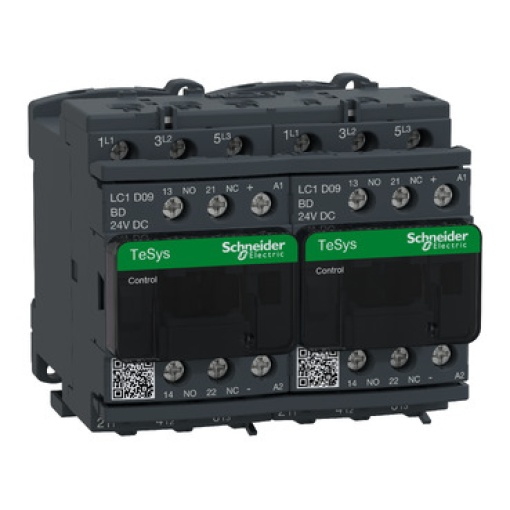 Inversor Tesys D - 3P3 NA - AC-3 -  440 V 9 A - 24 V CC bobina