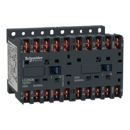 Inversor Tesys K - 3P3 NA - AC-3 -  440 V 9 A - 24 V bobina CA