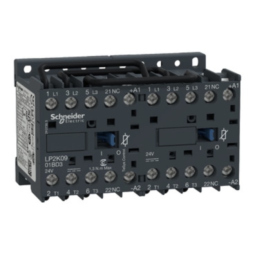 Inversor Tesys K - 3P3 NA - AC-3 -  440 V 9 A - 24 V bobina CC