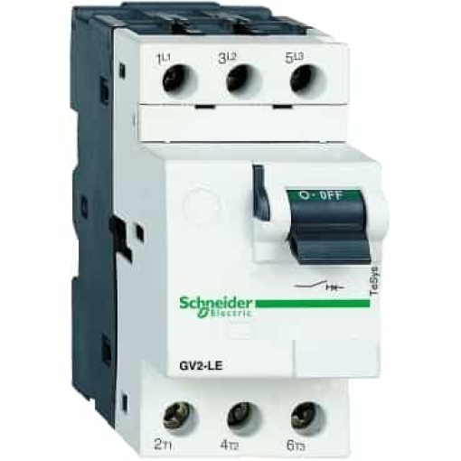 Disjuntores-motor magnéticos GV2LE - 10A
