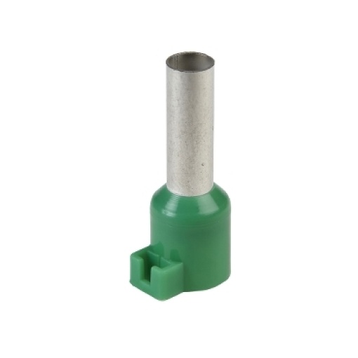 ponteira simples p lingueta porta-ref. de encaixar  tm longo  6 mm² - verde