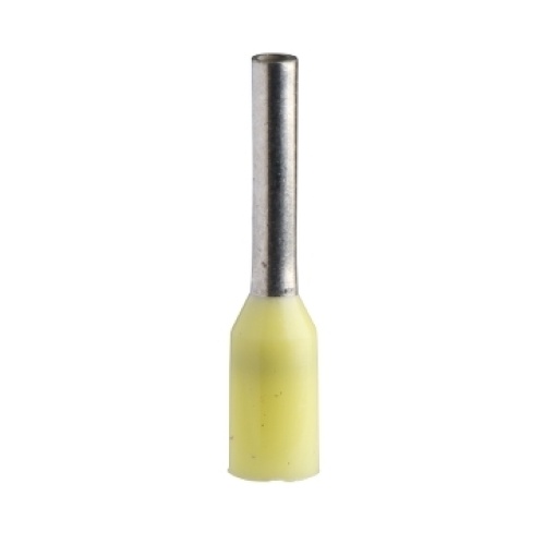 ponteira simples  tamanho médio  2 mm2 - amarelo