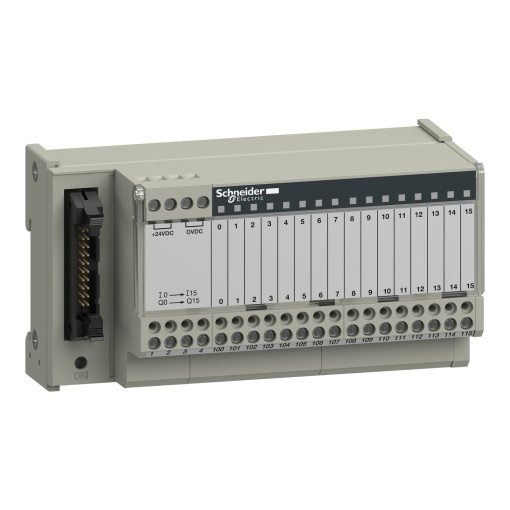 Base passiva ABE7  16 entradas ou saídas - Led
