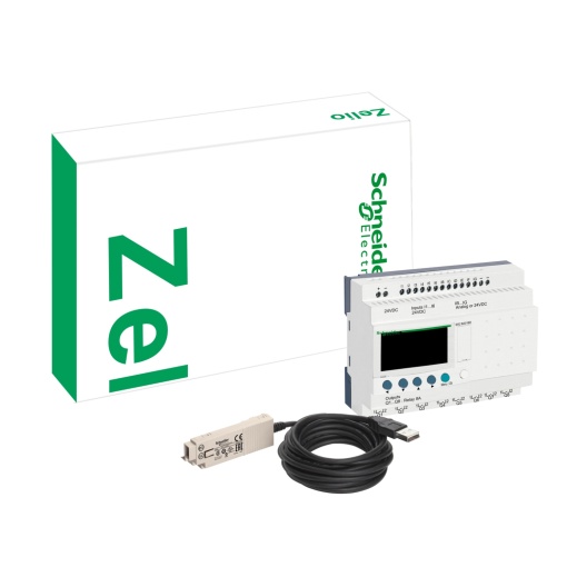 Zelio pack compacto 12ed8sd 24vcc