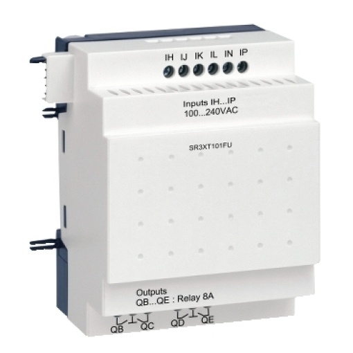 Módulo de extensão io discreta - 10 i o - 100..240 v ac - para zelio logic
