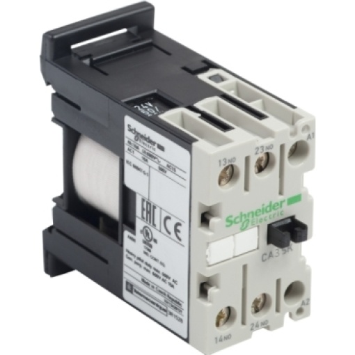 Contactor auxiliar TeSys CA3SK - 27mm 1NA1NF 24VCC