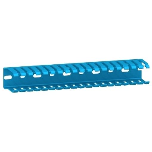Cable duct - 90 x 60 mm - without cover - blue