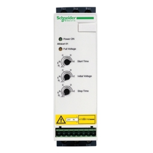 Arrancador suave para motores assíncronos - ATSU01 - 22A -200... 480 V - 4...11 kW