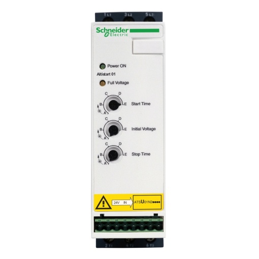 Arrancador suave para motores assíncronos - ATSU01 - 22A -200... 480 V - 4...11 kW