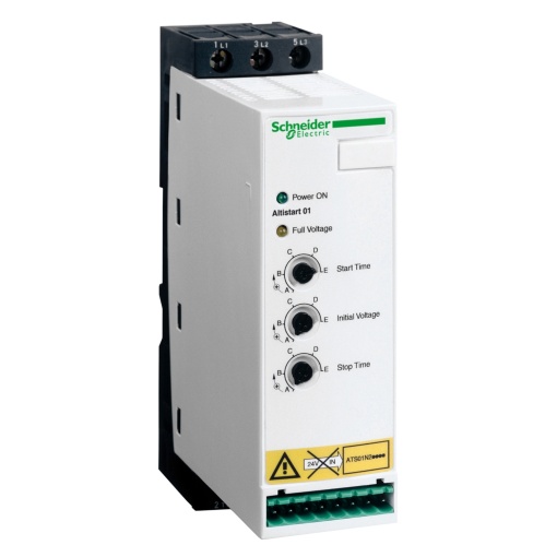 Arrancador suave para motores assíncronos - ATS01 - 22A - 380..415V  7,5..11 kW