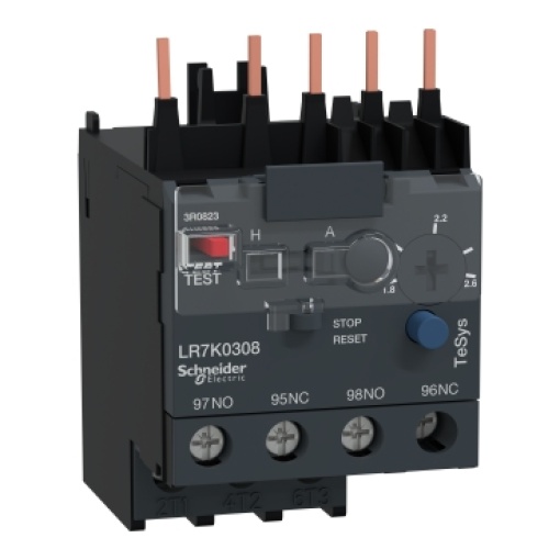 TeSys K - relé térmico não diferencial - 1,8...2,6 A - classe 10A