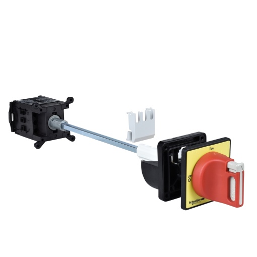 TeSys Mini-Vario - emergency stop switch disconnector - 12 A - back of enclosure