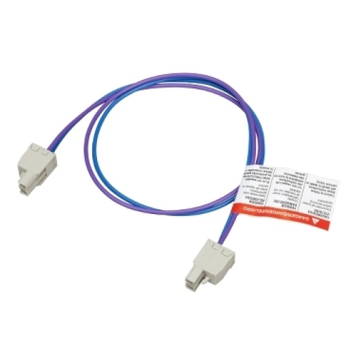 Cable with 1 connector - 2 pins - l  500 mm