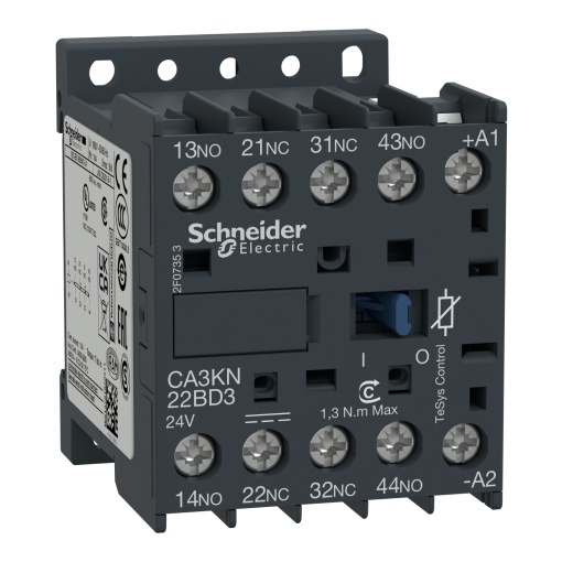 TeSys K control relay - 2 NO  2 NC -  690 V - 110 V DC standard coil
