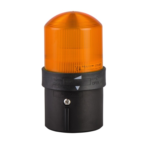 Baliza  luminosous  xvb laranja intermitente - ba 15d base - 48..230 v ca - ip 65