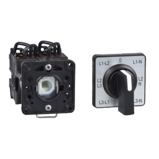 Interruptor de tensão de came - 3l e 3l-n - 45 - 12 a - para ø 22 mm