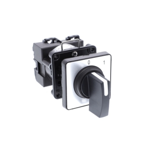 Harmony K1, K2, Cam switch, 1 pole, with off position, 45 switching angle, 20 A, multi-fixing