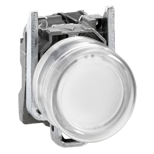 Botão de pressão iluminado branco - ø 22 - 24 v - atex