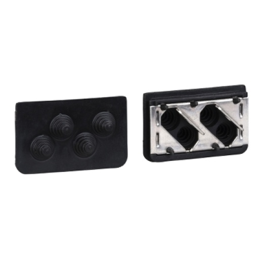 4 protective cable sleeves - Ø 3..9 mm - set of 10 - for integrated drives