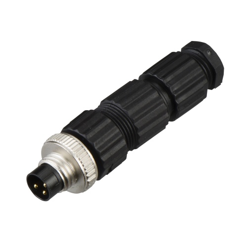 Kit montagem cabos para 3 sinais de ES - 3 conectores M8 3 pinos