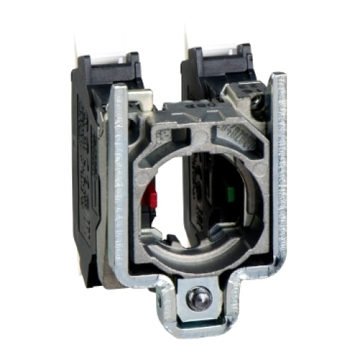 1-no e  1-nc contact, with spring clamp e