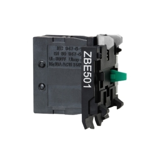 single contact block for head Ø22 1NO screw clamp terminal