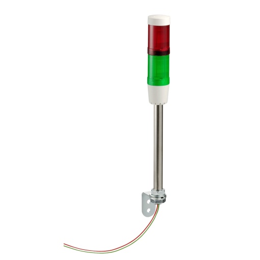 Banco indicador com  buzzer  2 unidades iluminadas ø 45 mm - 230 v ac