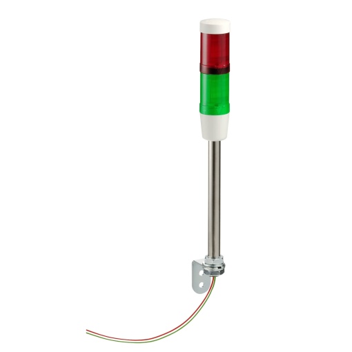 Banco indicador sem buzzer  2 unidades iluminadas - ø 45mm - 24vacdc