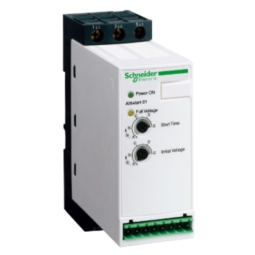 Arrancador suave para motores assíncronos - ATS01 - 25A - 110..480V  2,2..11 kW