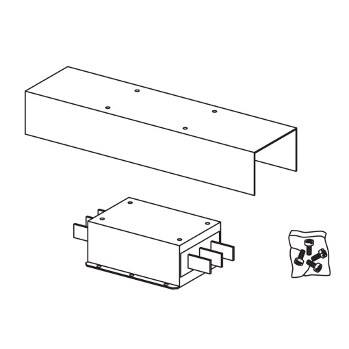 EMC radio interference input filter - 336546 A - 125 W - 3-fase supply