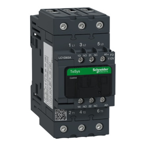 Contactor Tesys D - 3P3 NA - AC-3 -  440 V 65 A - 110 V CC bobina standard