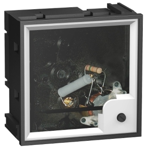 amperímetro analógico - 3 In sem mostrador - 72 x 72 mm
