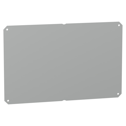 Metallic mounting plate for PLS box 36x54cm