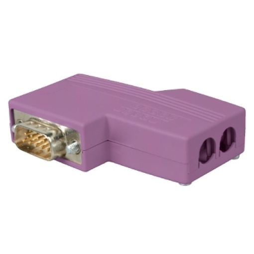 Conector em linha Profibus DP - para adaptador de comunicação