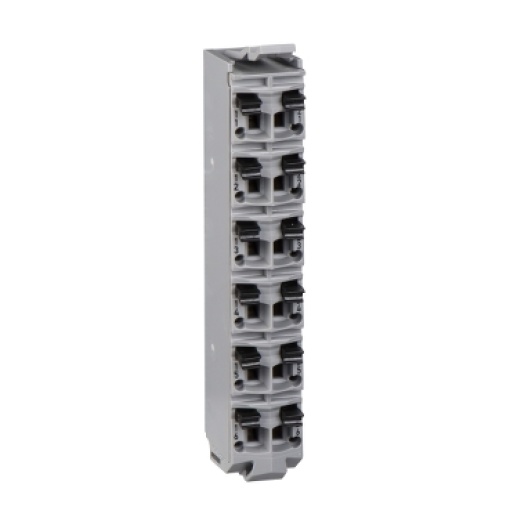terminal block - 12 contacts - cim - quantidade 1